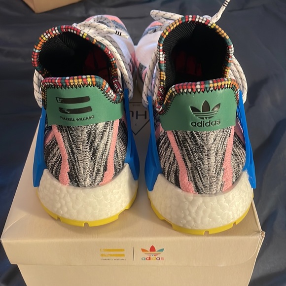 Adidas Pharrell Williams Solar Hu NMD Size 11.5 Used - Picture 4 of 12